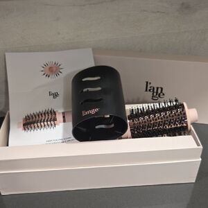 Lange High Volume Round Brush Set in Blush Pink and Black NEVER USED